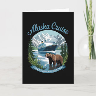Alaska-cruise om samen herinneringen te maken Zome Kaart
