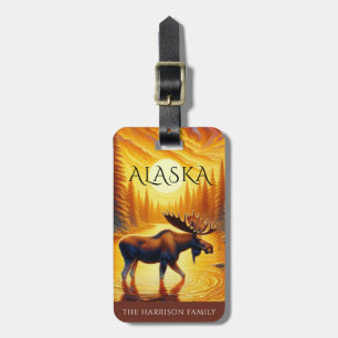 Alaska Cruise Ship Bagage Label