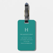 Alaska Cruise Ship Bagage Label (Achterkant verticaal)