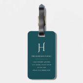 Alaska Cruise Ship Bagage Label (Achterkant verticaal)