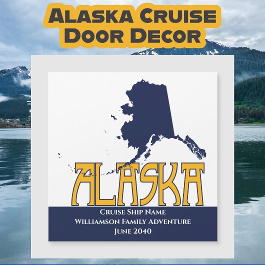 Alaska Cruise Ship Cabin Deurteller