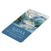 Alaska Cruise Ship Hut Magnet Magneet (Linkerzijde)