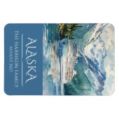 Alaska Cruise Ship Hut Magnet Magneet (Horizontaal)