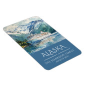 Alaska Cruise Ship Hut Magnet Magneet (Rechterzijde)