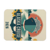 Alaska Cruise Ship Hut Magnet Magneet (Horizontaal)
