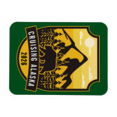 Alaska Cruise Ship Hut Magnet Magneet (Horizontaal)