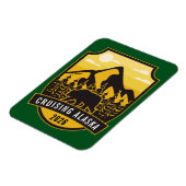 Alaska Cruise Ship Hut Magnet Magneet (Linkerzijde)