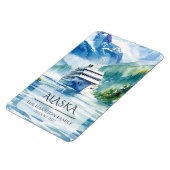 Alaska Cruise Ship Hut Magnet Magneet (Linkerzijde)