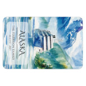 Alaska Cruise Ship Hut Magnet Magneet (Horizontaal)
