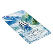 Alaska Cruise Ship Hut Magnet Magneet (Rechterzijde)
