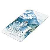 Alaska Cruise Ship Hut Magnet Magneet (Linkerzijde)