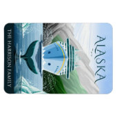 Alaska Cruise Ship Hut Magnet Magneet (Horizontaal)