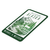 Alaska Cruise Ship Hut Magnet Magneet (Linkerzijde)