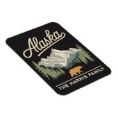 Alaska Cruise Ship Hut Magnet Magneet (Rechterzijde)