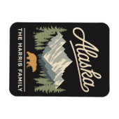 Alaska Cruise Ship Hut Magnet Magneet (Horizontaal)