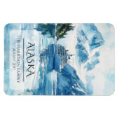 Alaska Cruise Ship Hut Magnet Magneet (Horizontaal)