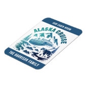 Alaska Cruise Ship Hut Magnet Magneet (Linkerzijde)