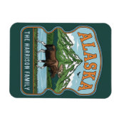 Alaska Cruise Ship Hut Magnet Magneet (Horizontaal)