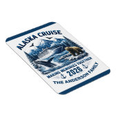 Alaska Cruise Ship Hutje Magneet (Rechterzijde)