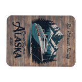 Alaska Cruise Ship Hutje Magneet (Horizontaal)