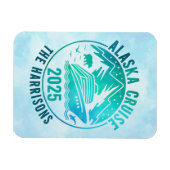 Alaska Cruise Ship Stateroom Magnet Magneet (Horizontaal)