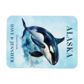 Alaska Cruise Ship Stateroom Magnet Magneet (Horizontaal)