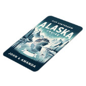 Alaska Cruise Ship Stateroom Magnet Magneet (Linkerzijde)