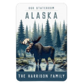 Alaska Cruise Ship Stateroom Magnet Magneet (Verticaal)