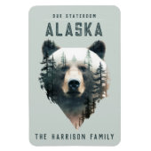 Alaska Cruise Ship Stateroom Magnet Magneet (Verticaal)