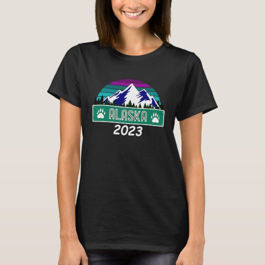 Alaska Cruise Ship Vacay 2023 Mannen Vrouwen T-shirt (Voorkant)