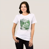 Alaska Cruise Ship Vertrek Custom T-Shirt (Voorkant volledig)