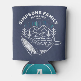 Alaska Cruise Trip Custom Family Matching Group Blikjeskoeler