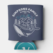 Alaska Cruise Trip Custom Family Matching Group Blikjeskoeler (Achterkant)