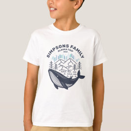Alaska Cruise Trip Custom Family Matching Group T-shirt