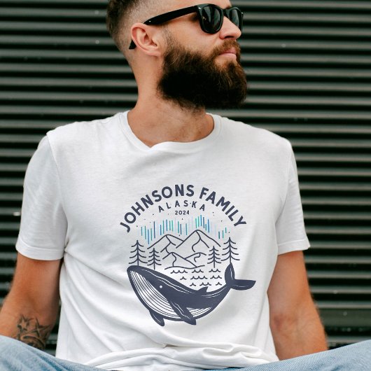 Alaska Cruise Trip Custom Family Matching Group T-shirt