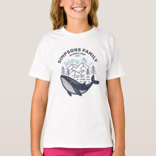 Alaska Cruise Trip Custom Family Matching Group T-shirt