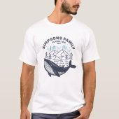 Alaska Cruise Trip Custom Family Matching Group T-shirt (Voorkant)