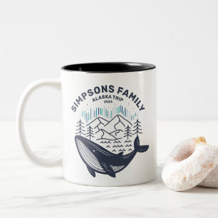 Alaska Cruise Trip Custom Family Matching Group Tweekleurige Koffiemok