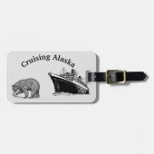 Alaska Cruiseschip Beer Bagagelabel (Voorkant horizontaal)