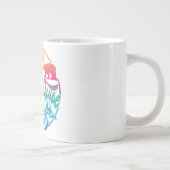 Alaska cruiseschip vakantie ontwerp grote koffiekop (Rechts)