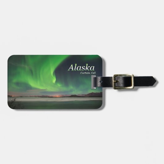 Alaska Curtain Call Bagagelabel (Voorkant horizontaal)