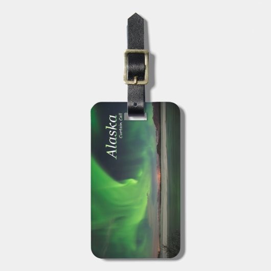 Alaska Curtain Call Bagagelabel (Voorkant verticaal)
