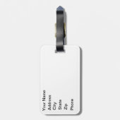 Alaska Curtain Call Bagagelabel (Achterkant verticaal)