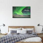 Alaska Curtain Call Canvas Afdruk (Insitu (Slaapkamer))