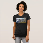 Alaska Dames Twofer Sheer (uitgerust) T-shirt (Voorkant volledig)