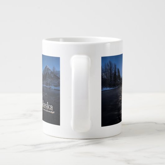 Alaska Dance in het moonlicht Grote Koffiekop (Achterkant)