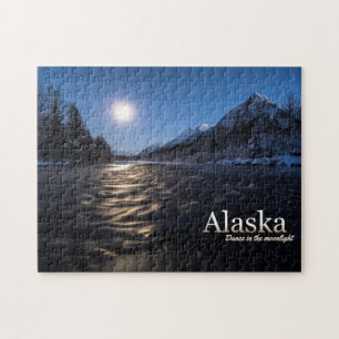 Alaska Dance in het moonlicht Legpuzzel