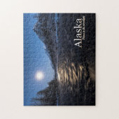 Alaska Dance in het moonlicht Legpuzzel (Verticaal)