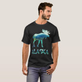 Alaska Day Moose T-shirt (Voorkant volledig)