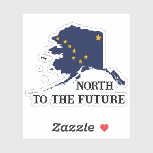 Alaska Day Sticker (Vel)